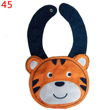 56 Patterns Kids Baby Bibs Animals Waterproof Cotton Saliva Towel Infant Lunch Bib SM6