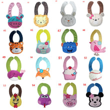 56 Patterns Kids Baby Bibs Animals Waterproof Cotton Saliva Towel Infant Lunch Bib SM6