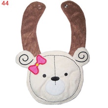 56 Patterns Kids Baby Bibs Animals Waterproof Cotton Saliva Towel Infant Lunch Bib SM6