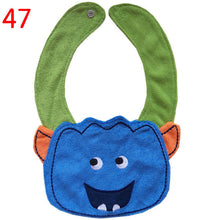 56 Patterns Kids Baby Bibs Animals Waterproof Cotton Saliva Towel Infant Lunch Bib SM6