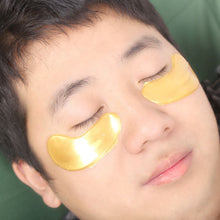 5Pairs 24K Gold Powder Eye Patches Remove Mask Crystal Collagen Anti-Puffiness Dark Circle New SM6