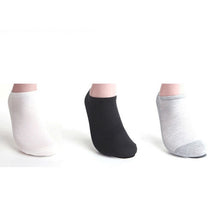 5Pairs  Solid Men's Casual Ankle Socks Mesh Breathable Thin Boat Socks For Man Black White Grey Colors SM6