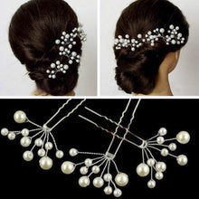 5Pcs Women Wedding Bridal Bridesmaid Pearls Hair Pins Clips Comb Headb  Women Jewelry SM6