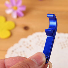 5Pcs 6cm Pocket Key Chain Beer Bottle Opener Claw Bar Small Beverage Keychain Ring R om Color SM6