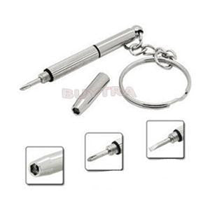 5Pcs H  Tools 3in1 Sunglass Watch Eyeglass Screwdriver Repair Kit With keychain Tools SM6