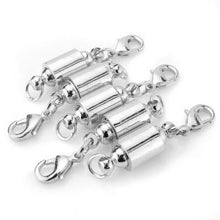 5Pcs Metal Strong Magnetic Clasps With Lobster Clasp For Making Necklaces Bracelets Buckles DIY Jewelry Findings SM6