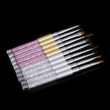 5Pcs Nail Brush Set Nail Art UV Gel Salon Pen Nail Art Design Pen Set Painting Dotting Brush Kit Tool SM6