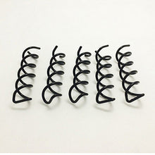 5Pcs Spiral Spin Screw Bobby Pin Hair Clip Twist Barrette Black Hairpins Hair B  Accessories SM6