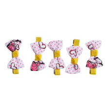 5pcs Baby Girls Hair Bow Barrettes Baby Boutique Girl's Bow Hairclips Children Hair Accessories #3546 SM6
