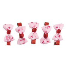 5pcs Baby Girls Hair Bow Barrettes Baby Boutique Girl's Bow Hairclips Children Hair Accessories #3546 SM6