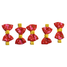 5pcs Baby Girls Hair Bow Barrettes Baby Boutique Girl's Bow Hairclips Children Hair Accessories #3546 SM6