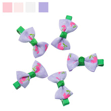 5pcs Children Bow Small Hairpin Baby Boutique Girl's Fruits Flowers Butterflies Patten Hairclips Children Hair Accessories #3546 SM6