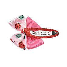5pcs Children Bow Small Hairpin Baby Boutique Girl's Small Ladybug Patten Hairclips Children Hair Accessories #3546 SM6