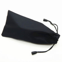 5pcs Special Fashion Black 17*8cm Microfiber Bags Glasses Bag For Sunglasses Mobile Phone Digital ChargerSM6