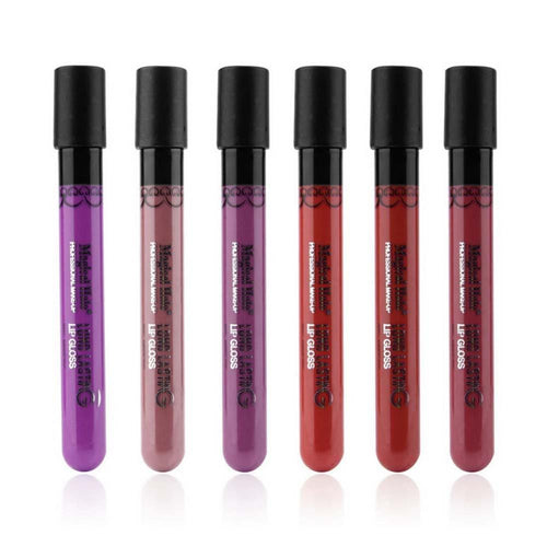 6 Color/Set Women Waterproof Lip Stick Beauty Makeup Velvet Matte Colors Lip Pencil Lip Gloss Kids Products SM6