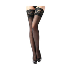 6 Colors Hot Sale Sexy Womens Sheer Lace Top Thigh High Sexy Lingerie Stockings #1536 SM6