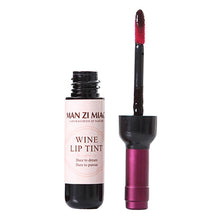 6 Colors Red Wine Bottle Stained Matte Lip Gloss Tint Liquid Lipstick Easy to Wear Non-stick Lipgloss SM6