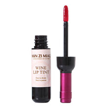 6 Colors Red Wine Bottle Stained Matte Lip Gloss Tint Liquid Lipstick Easy to Wear Non-stick Lipgloss SM6