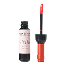 6 Colors Red Wine Bottle Stained Matte Lip Gloss Tint Liquid Lipstick Easy to Wear Non-stick Lipgloss SM6