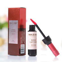 6 Colors Red Wine Bottle Stained Matte Lip Gloss Tint Liquid Lipstick Easy to Wear Non-stick Lipgloss SM6