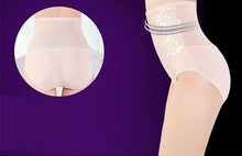 6 Colors Sexy Lace Flower Panties Women Underwear High Waist Body Shaper Hip Women Panties Intimates Briefs SM6