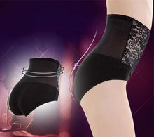 6 Colors Sexy Lace Flower Panties Women Underwear High Waist Body Shaper Hip Women Panties Intimates Briefs SM6