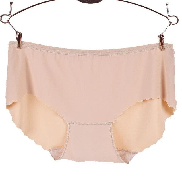 6 Colors Underwear Women Soft Underpants Seamless High Waist Briefs Cotton Spandex   Unpanties Ladies Culotte Femme#63 SM6