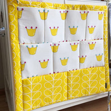 60*50cm MuslinTree Animal Printed Baby Cot Bed Hanging Storage Bag Crib Organizer Toy Diaper Pocket for Crib Bedding Set SM6