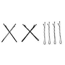 60Pcs Hair Clips Girls Accessories Solid Wave Black Barrettes Hair Pins Summer Casual Hairclip Grampo De Cabelo#121 SM6