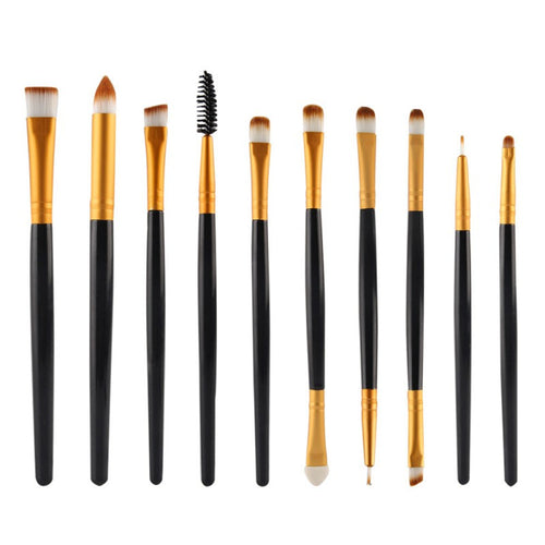 10 Pieces Professional Makeup Brushes Tools Set Makeup Brushes Kit Beauty Brush SM6