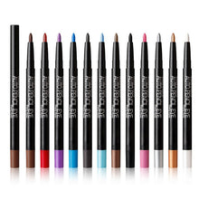 12 Colors Eyeshadow Eyeliner Pen Highlights Natural Long Lasting Waterproof Eye Shadow Pencil For Ladies Cosmetic Makeup Set SM6