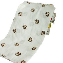 120x120cm Muslin Baby Cartoon Cute Swaddling Blanket born Infant Cotton Warm Swaddle Towel SM6