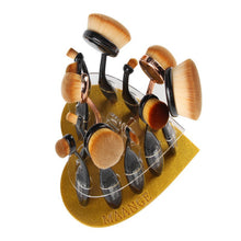 15 Hole Drying Rack Organizer Shelf Square Makeup Brush Holder Make Up Cosmetic Brush Holder Tools SM6