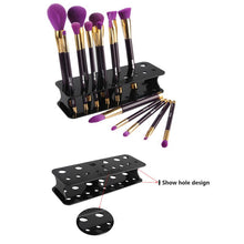 15 Hole Drying Rack Organizer Shelf Square Makeup Brush Holder Make Up Cosmetic Brush Holder Tools SM6