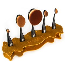 Cosmetic Makeup Brush Display Holder For 5pcs Toothbrush Foundation Brush ShelfSM6