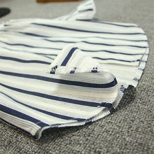 2-7Y Girls Shirts Cotton Blusa Children Stripe Shirt Kids Loose Soft Blouse Baby Girl Tops SM6