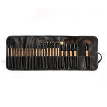 (24pcss ) Pro Makeup Brush Foundation Eye Shadows Lipsticks Powder Make Up Brushes Tools  PU Bag pincel maquiagem SM6