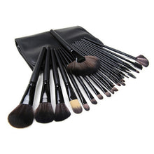 (24pcss ) Pro Makeup Brush Foundation Eye Shadows Lipsticks Powder Make Up Brushes Tools  PU Bag pincel maquiagem SM6