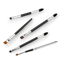 5pcs Pro Makup Eye Brush Set Eyeshadow Eyelash Eyeliner Eyebrow Lip Makeup Brushes Cosmetic Beauty Tools Kits SM6