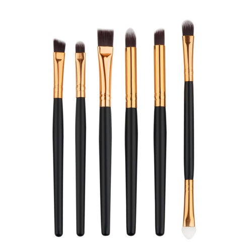 6/8/12pcss Professional Makeup Brushes Set Make Up Wood Tools Foundation Cosmetics Face Eyeshadow Brush Kit pincel maquiagem SM6