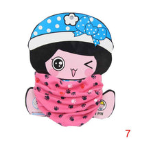 Baby Kids Child Cotton Scarf Little Feet Printing Boys Girls O Ring Scarf Children Collar Child Neck Scarves SM6