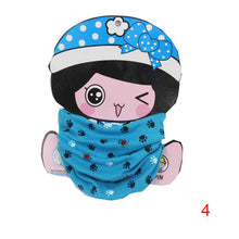 Baby Kids Child Cotton Scarf Little Feet Printing Boys Girls O Ring Scarf Children Collar Child Neck Scarves SM6