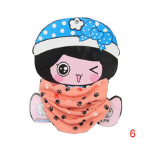 Baby Kids Child Cotton Scarf Little Feet Printing Boys Girls O Ring Scarf Children Collar Child Neck Scarves SM6