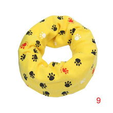 Baby Kids Child Cotton Scarf Little Feet Printing Boys Girls O Ring Scarf Children Collar Child Neck Scarves SM6