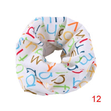 Baby Bibs Boys Girls Love Heart Cartoon Cute Scarf Cotton O Ring Collars Children Accessories Neckerchief Scarves SM6