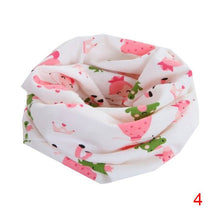 Baby Bibs Boys Girls Love Heart Cartoon Cute Scarf Cotton O Ring Collars Children Accessories Neckerchief Scarves SM6