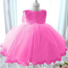 Baby Girl Dress Baptism Dresses For Girls Infant 1-6 Year Birthday Party Lace Bowknot Dress for Kids Girl Vestidos LL4 SM6