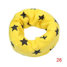 Baby Kids Cotton Scarf Boys Girl Star Printing O Ring Children Collar Child Neckerchief Scarves SM6