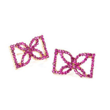 Brand New Bow Stud Earrings For Women Compatible with Jewelry Authentic Fashion Gift SM6