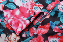 Casual Women One Button Jacket Slim Casual Business Blazer Suit Floral Coat Outwear SM6